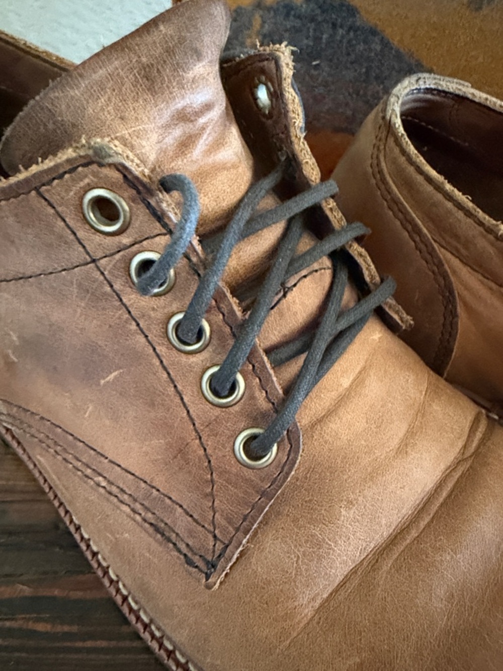 Parkhurst Bidwell 2.0 Derby Shoe Factory Sample Size 10 five eyelet rare - Picture 4 of 9